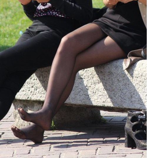 Pantyhose in Public Places