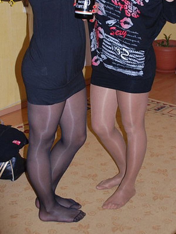 More Than One Pantyhose Legs