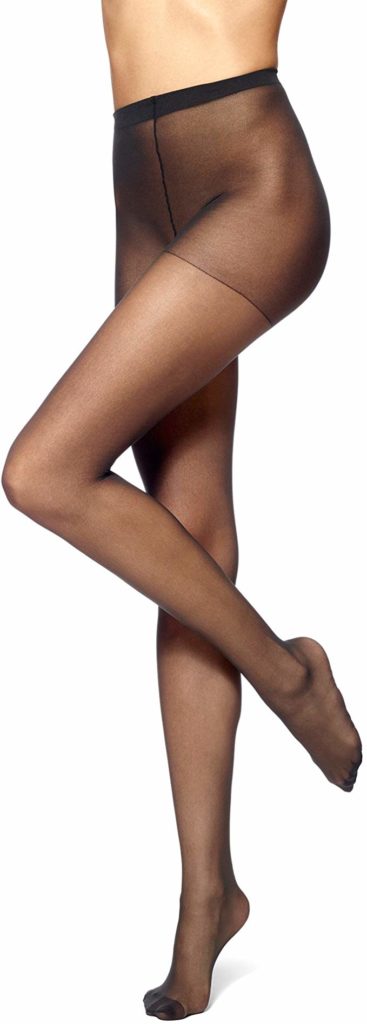 No Nonsense Women's Regular Pantyhose with Reinforced Panty and Toe